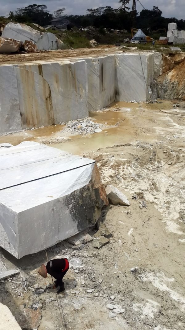 White Crystalline Quarries