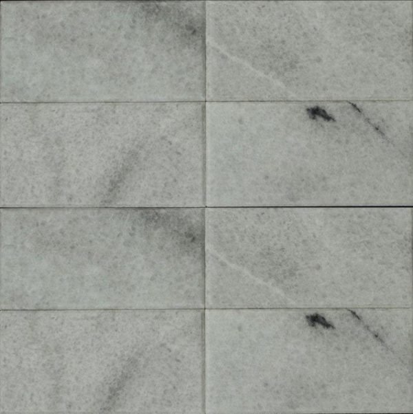 White Crystalline Bevel Edge 3-mm size 10x20x1 cm