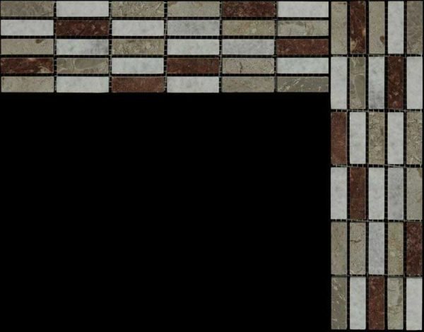 Border-Nimbus-GM-008-combwhite-crystaline-rosso-chocolate-grey-polesh
