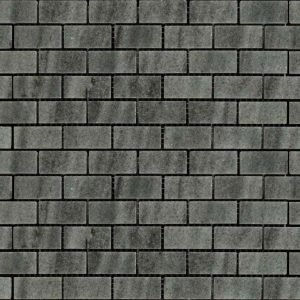 White Crystalline Small Brick Mosaic DK 007 Polished