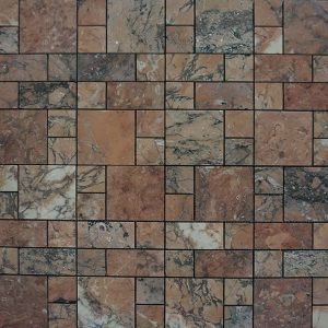 Mosaic Mega Red Dk 027 Honed