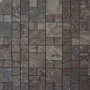 Mosaic Rosso Chocolate DK027 Honed