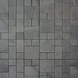 White Crystalline Mosaic DK 027 Honed