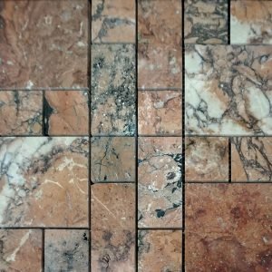 Mega Red Mosaic DK 027 Honed