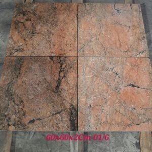 Mega Red Light Orange Polished 60 x 60 x 2 cm