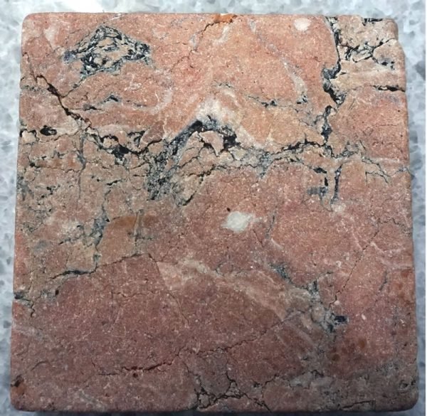 Mega Red Tumble Stone 10 x 10 x 2 cm