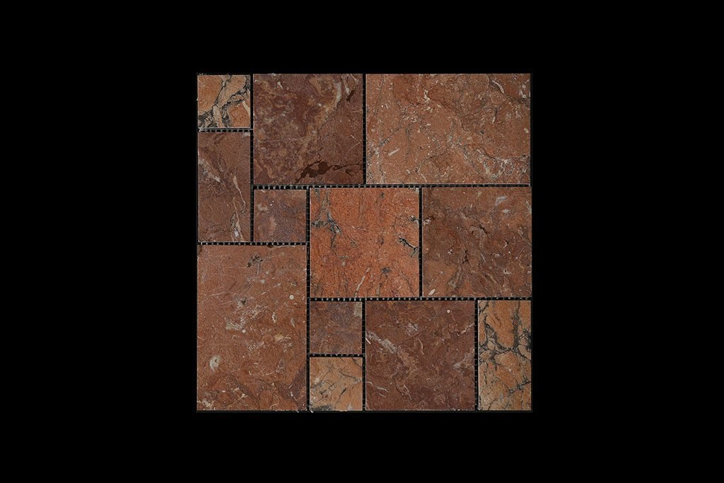 Red Marble Mosaic M01 ACID