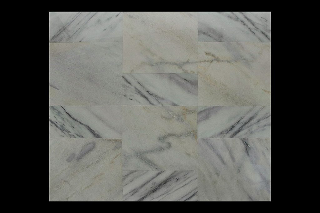 White Crystalline 60x60x2cm Sakura Hijau + 30x60x2cm CHM MS
