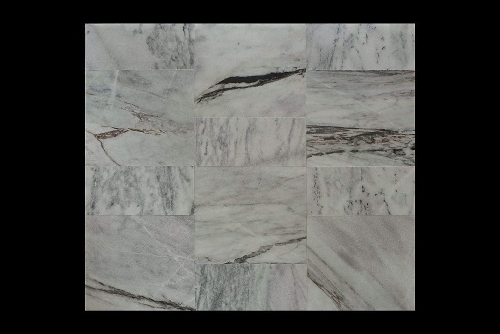 White Crystalline Comb. 60x60x2cm Berpola + 30x60x2cm CHM MS