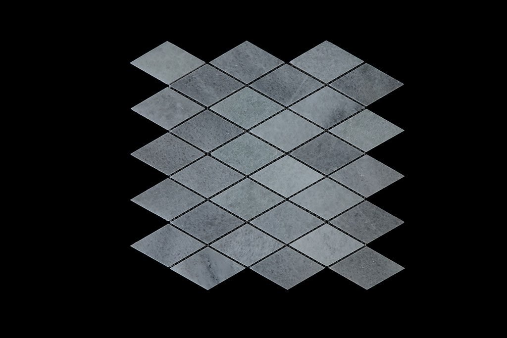 White Crystalline Diamond Mosaic DK030 Honed