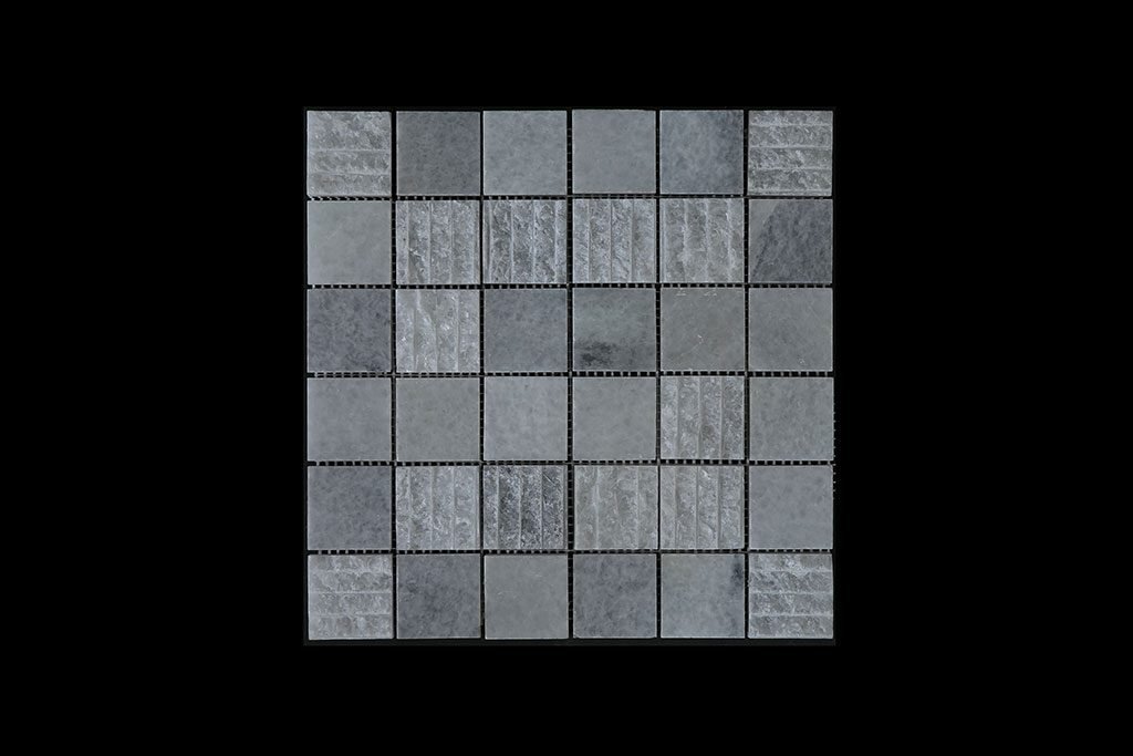 White Crystalline Mosaic 4.8 x 4.8 DK 010 Hon + Craftline