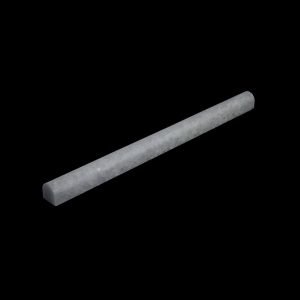 White Crystalline Pencil  honed - size 2x2 x 30.5 cm