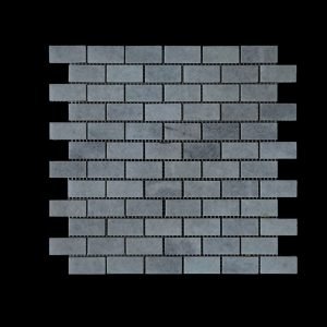 White Crystalline Small Brick Mosaic DK007 Honed
