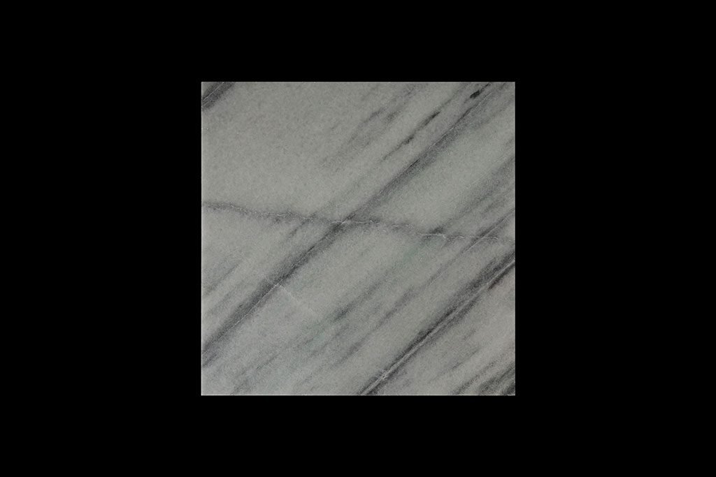 White Crystalline Tiles 60x60x2cm Strip Hijau Polished