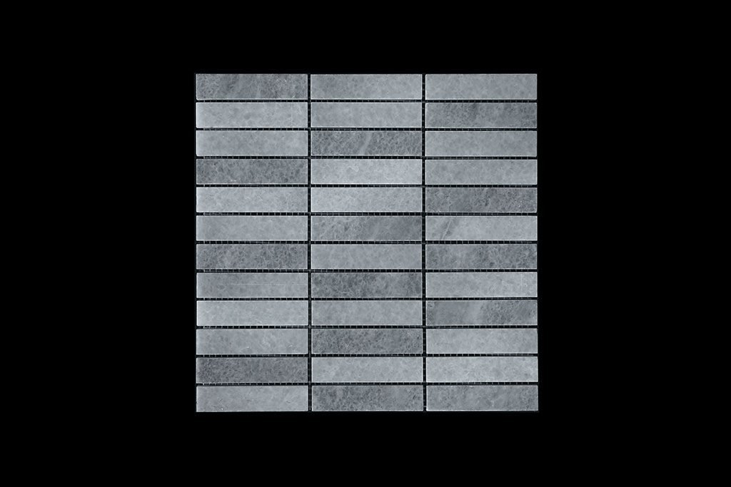 White Crystallline Mosaic DK088 Polished